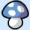 Blue Hallucinogenic Mushroom