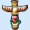Dino Totem Pole